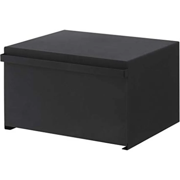 YAMAZAKI 4353 Tower Brotkasten, Stahl, Schwarz – Bild 1