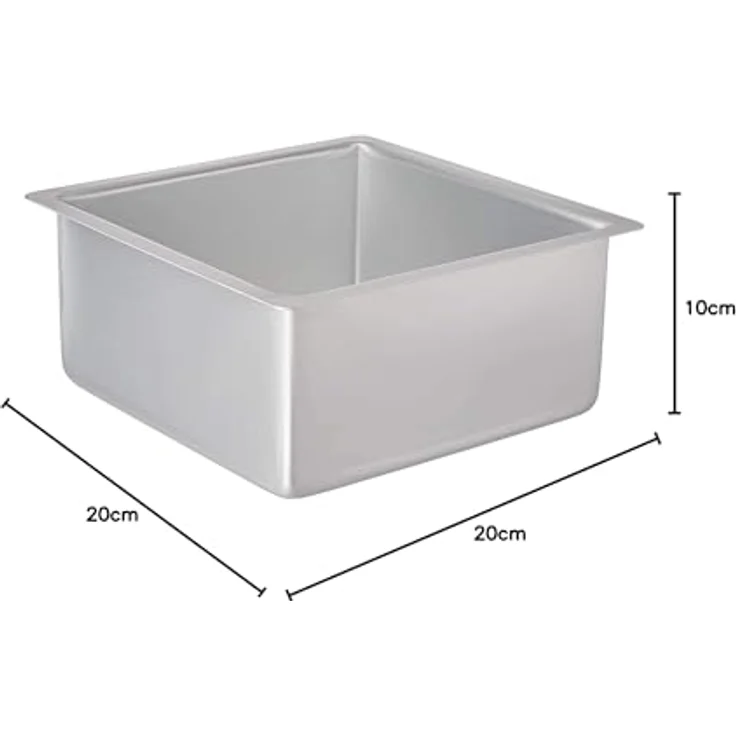 DECORA 0062605 Profi-BACKFORM QUADRATISCH AUS ELOXIERTEM Aluminium cm 20X20X10 – Bild 5