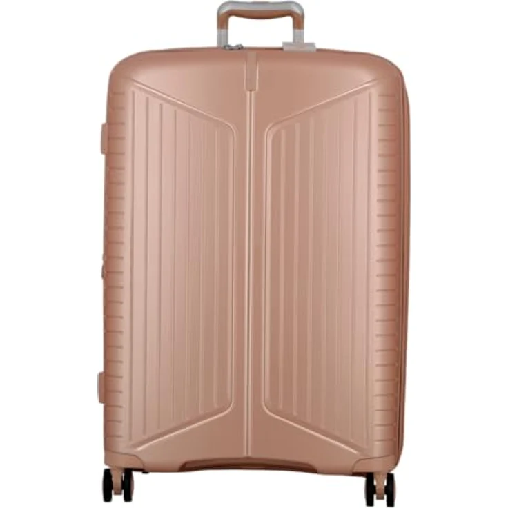 Jump Evae 4 Rollen Trolley 76 cm mit Dehnfalte, Rosa, 108 l, XL – Bild 2