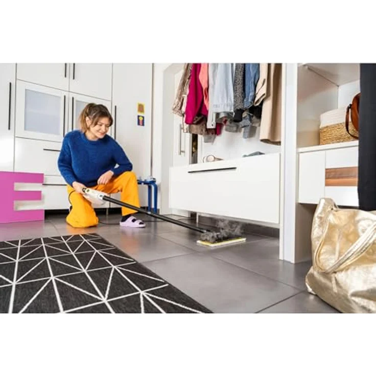 Kärcher SC1 Multi Dampfreiniger Set mit umfangreichem Zubehör für gründliche Bodenreinigung – Bild 3