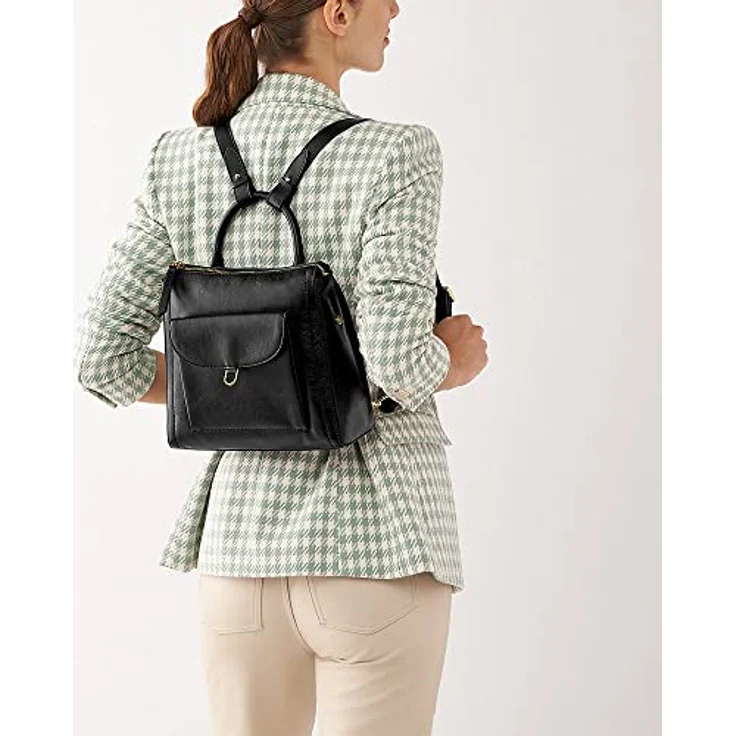 Fossil Cityrucksack Parker, Leder - Modischer Rucksack mit geräumigem Hauptfach, ideal für den täglichen Gebrauch, in aktuellen Farben – Bild 5