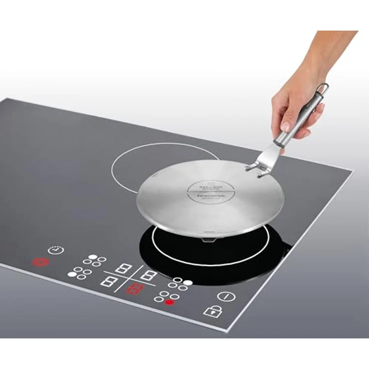 Tescoma Induktions-Adapterplatte GrandCHEF, Ø 21 cm, rostfreier Edelstahl mit Aluminiumkern, spülmaschinenfest – Bild 6