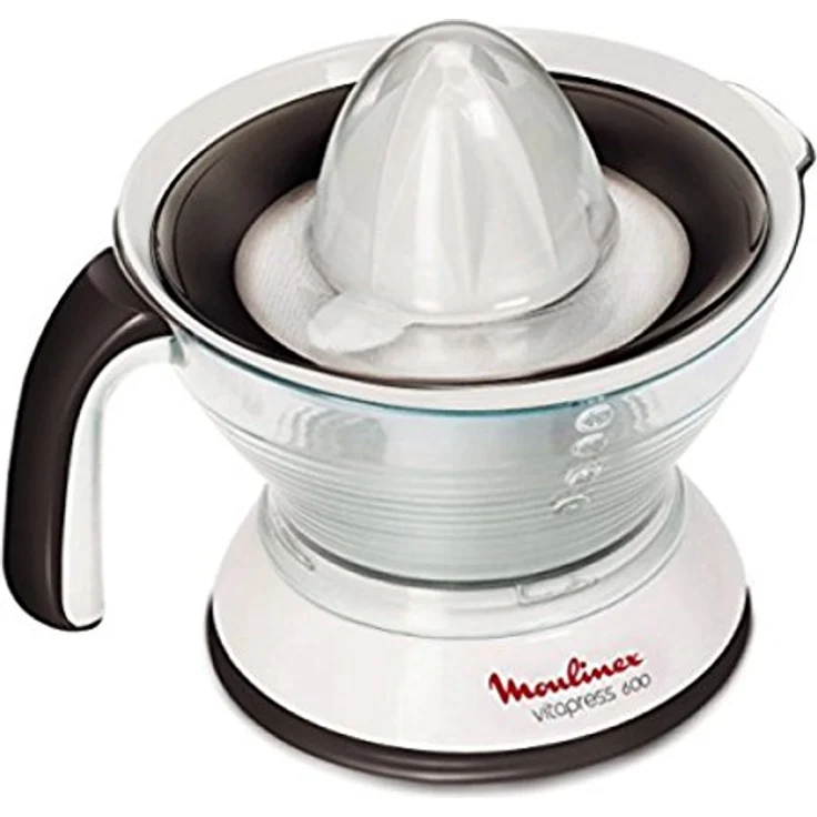 Moulinex Zitronenpresse weiß-schwarz-dunkelgrau 0,6 l weiß-schwarz – Bild 2
