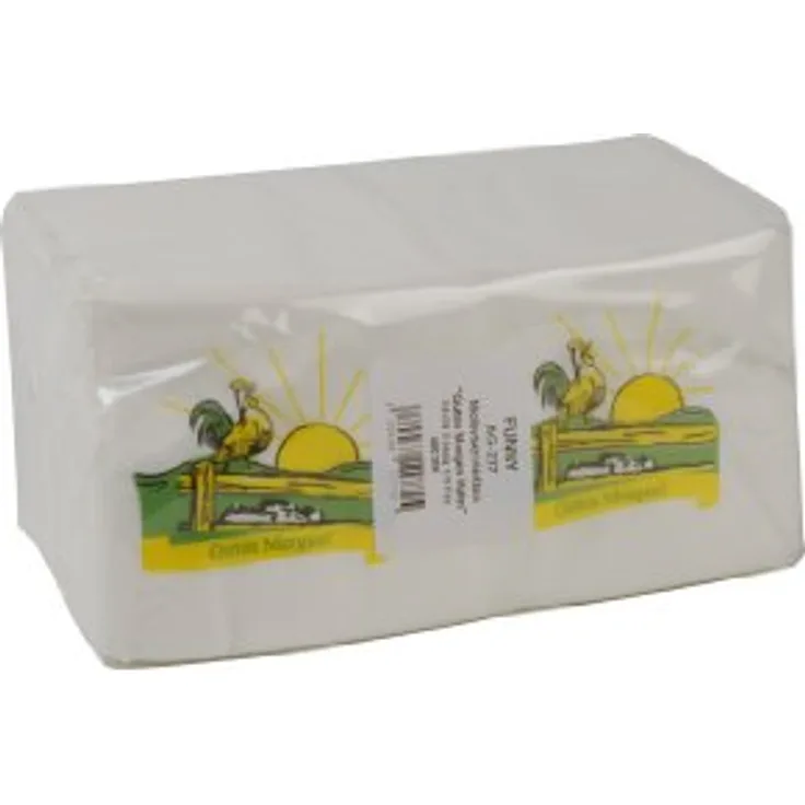 Funny Motivservietten, 2 lagig, Guten Morgen/Frühstücksserviette 25 x 25 cm 1/4 Falz, 10er Pack (10 x 400 Stück), Mittel