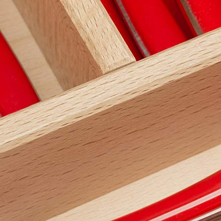 SO-TECH® Besteckeinsatz ORGA-BOX® III Buche für Korpusbreiten 500 - 1000 mm, in Nobilia ab 2013 - Langlebiger Besteckeinsatz aus Buchenholz, passend für Nobilia Küchen ab 2013 – Bild 3
