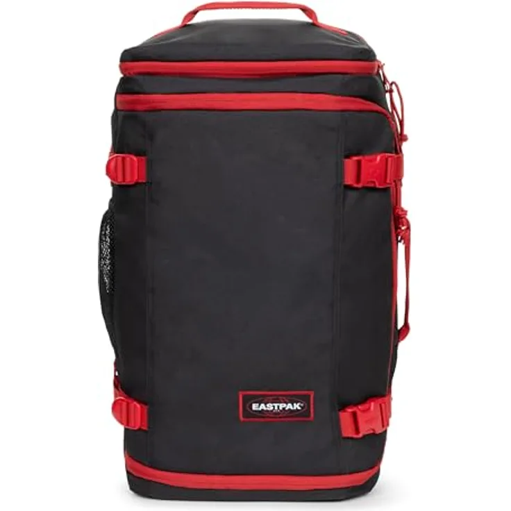 Eastpak Carry Pack, Polyester Daypack mit Laptopfach, Rückenpolsterung und Außentaschen