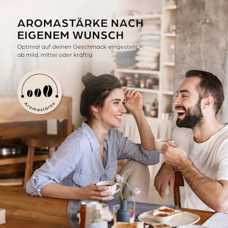 Barista Kaffee & Technik Filterkaffeemaschine mit Isolierkanne | Kaffeemaschine mit Touchdisplay & Timer | 900W | 1,25 Liter Wassertank für 8 Tassen Kaffee – Bild 5
