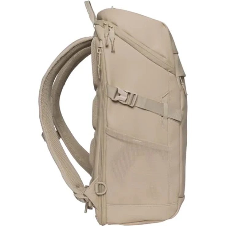 Beckmann Norway Street FLX Freizeitrucksack, ergonomisches Design, 35 Liter erweiterbar, wasserabweisend, für Laptop bis 16 Zoll, schwarz – Bild 3