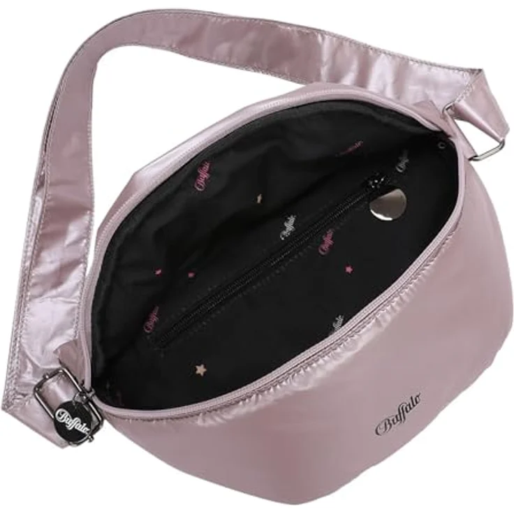 Buffalo Gogo Gürteltasche 31.5 cm, lila, 100% Polyester, metallische Oberfläche – Bild 3