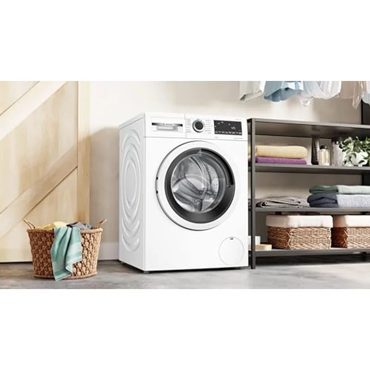 Bosch WNA13441, Waschtrockner, Energieeffizienzklasse E, Standgerät, Breite 60 cm, Geräuschemissionsklasse A, AutoDry, IronAssist, EcoSilenceDrive – Bild 3