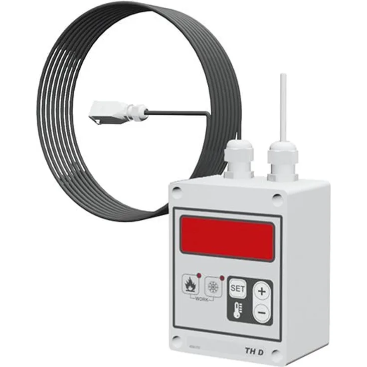 Master THD-Thermostat, digitales Thermostat mit 5 m Kabel für Heizgeräte