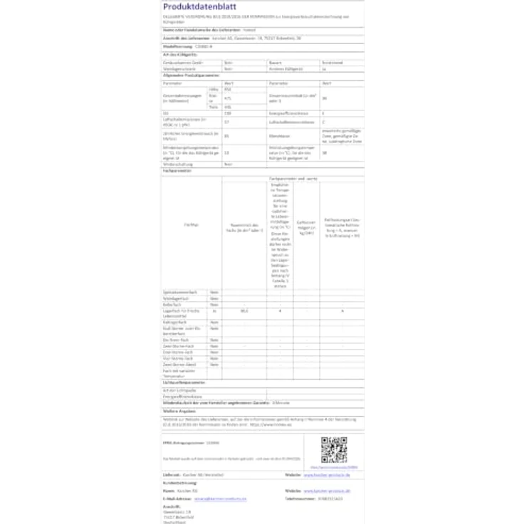 homeX CS0881-B Kühlschrank ohne Gefrierfach, 90L Nutzinhalt, freistehend, kompakt, schwarz – Bild 10