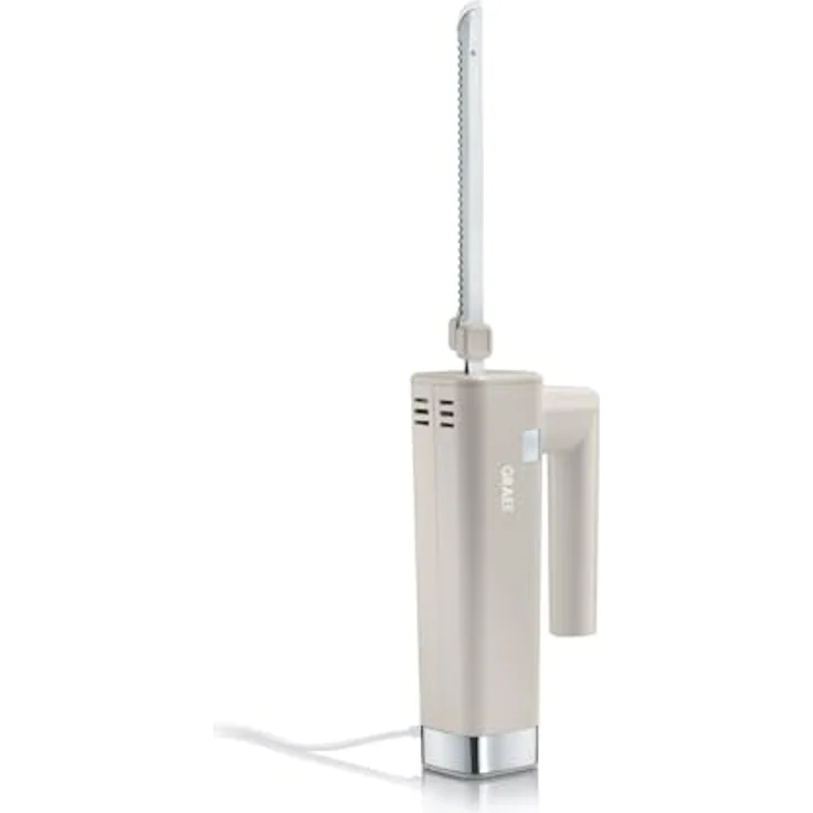 Graef Allesschneider EK 508, Elektromesser mit 150 W Leistung, Fingerschutz, senkrecht abstellbar, Edelstahlklinge, zeitloses Design – Bild 3