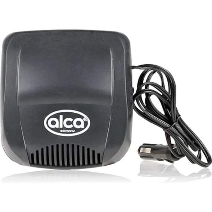 alca Heizlüfter Heizlüfter 12V 2-in-1 Thermolüfter & Ventilator für Auto Kfz Heizung, 150 W, kompakt und sicher, schwarz – Bild 2