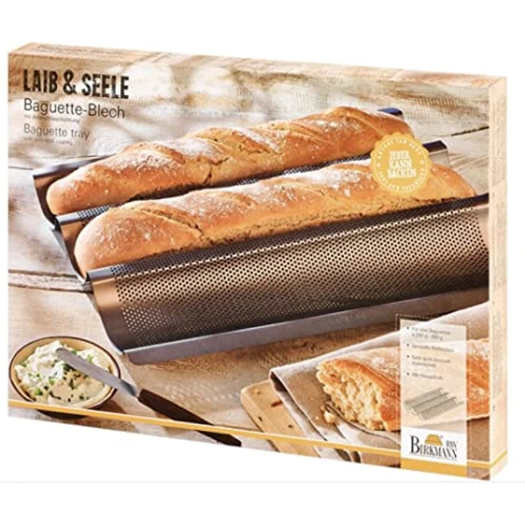 RBV Birkmann 881181 Baguette-Blech, Easy Baking – Bild 4