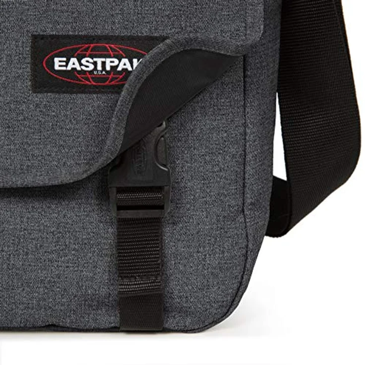 Eastpak Delegate + Handtasche, geräumiges Hauptfach, veganes 100 % Nylon, grau – Bild 5