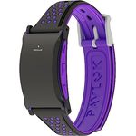 Pavlok Shock Clock 3 (3. Generation) Weck-Armband, tragbar, für Tiefschläfer, Schichtarbeiter, Paare, Studenten, Schwerhörige, Schwarz/Violett