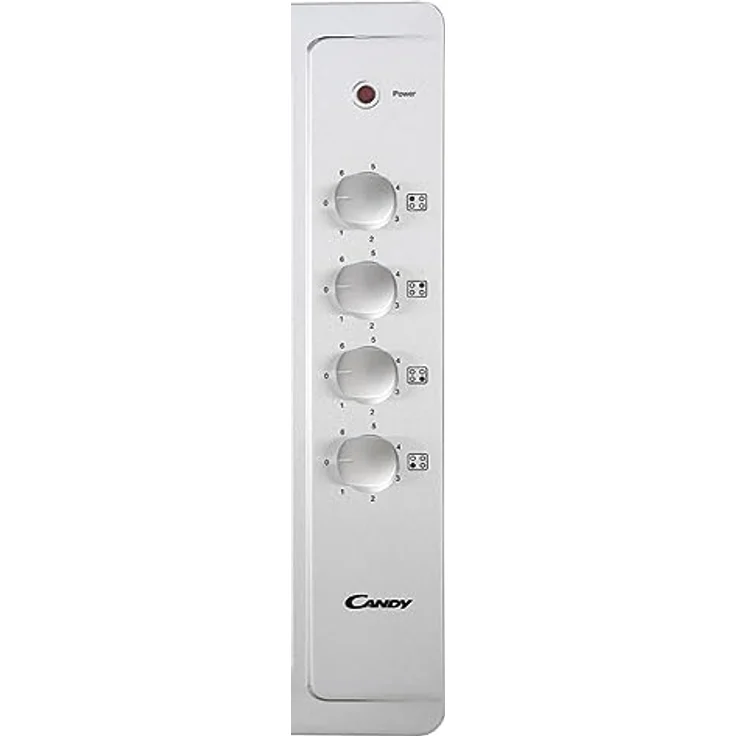 Candy CLE64KX, Integriertes 58 cm Elektrokochfeld mit Edelstahl-Oberfläche und 4 Kochzonen – Bild 2