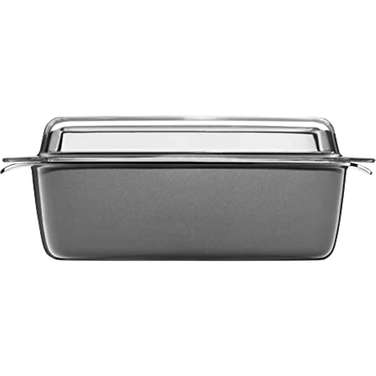 WMF Fusiontec Mineral Bräter, rechteckig, Glasdeckel, tropffreies Ausgießen, backofengeeignet – Bild 2