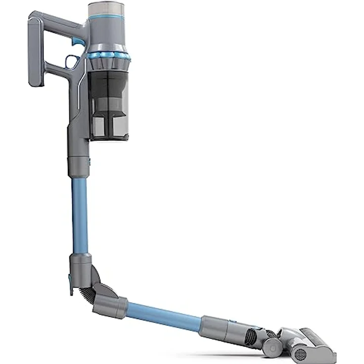 TechniSat TECHNIMAX AS 7 – kabelloser Akkustaubsauger (Akku, bis zu 60 min, Saugleistung 26000Pa, bürstenloser Motor, knickbares Aluminium Saugrohr, Wischfunktion, Wassertank 0,2 l, HEPA 13 Filter) – Bild 4
