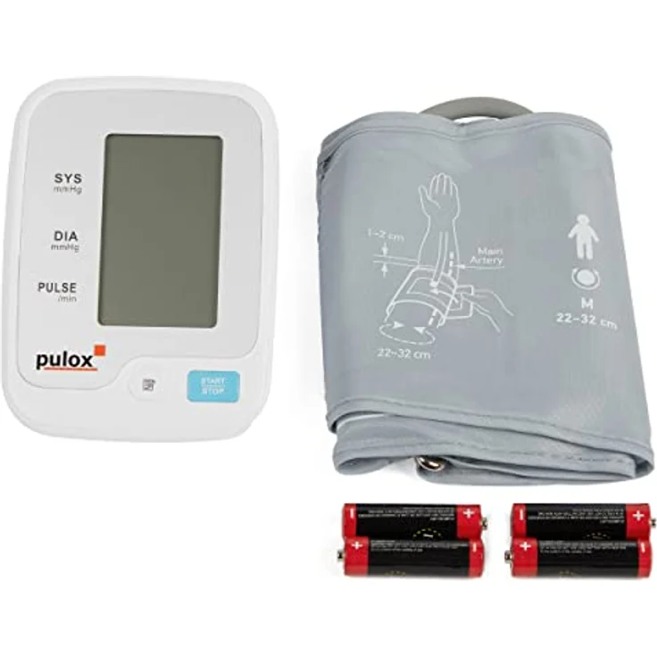 Pulox BMO-120 Oberarm Blutdruckmessgerät Vollautomatische Blutdruck- und Pulsmessung am Oberarm Blutdruckkontrolle – Bild 5
