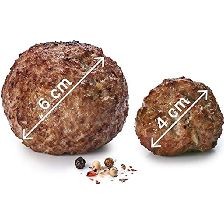 Betty Bossi Meatball Maker Set – Fleischbällchen Former zur Herstellung von saftig gefüllten Fleischklößchen ohne sich die Hände schmutzig zu machen – Bild 3