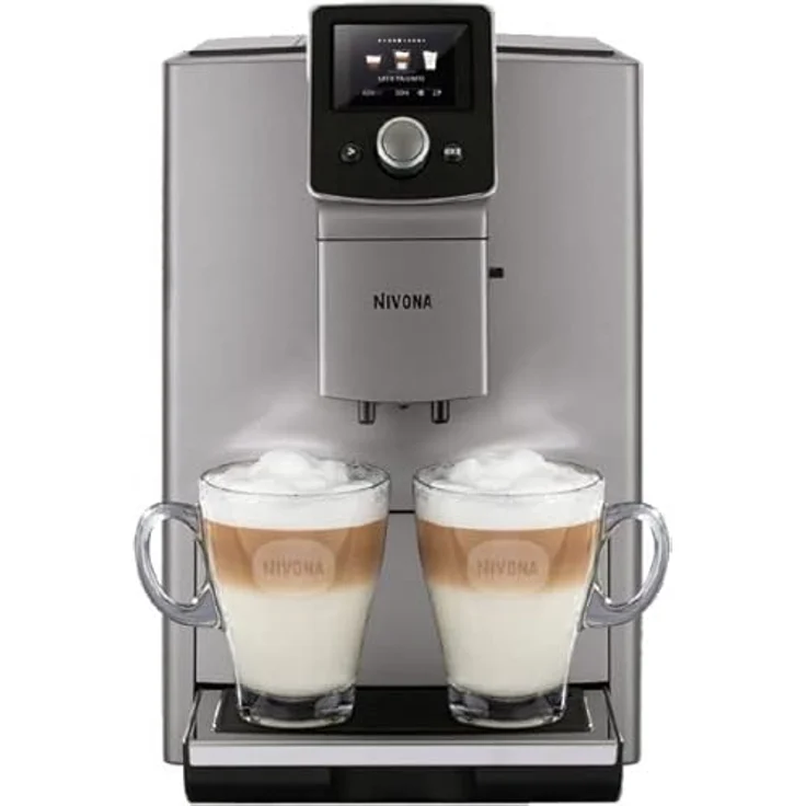 Nivona CafeRomatica NICR823 NICR 823 Kaffeevollautomat Full-Titan/Chrom – Bild 1