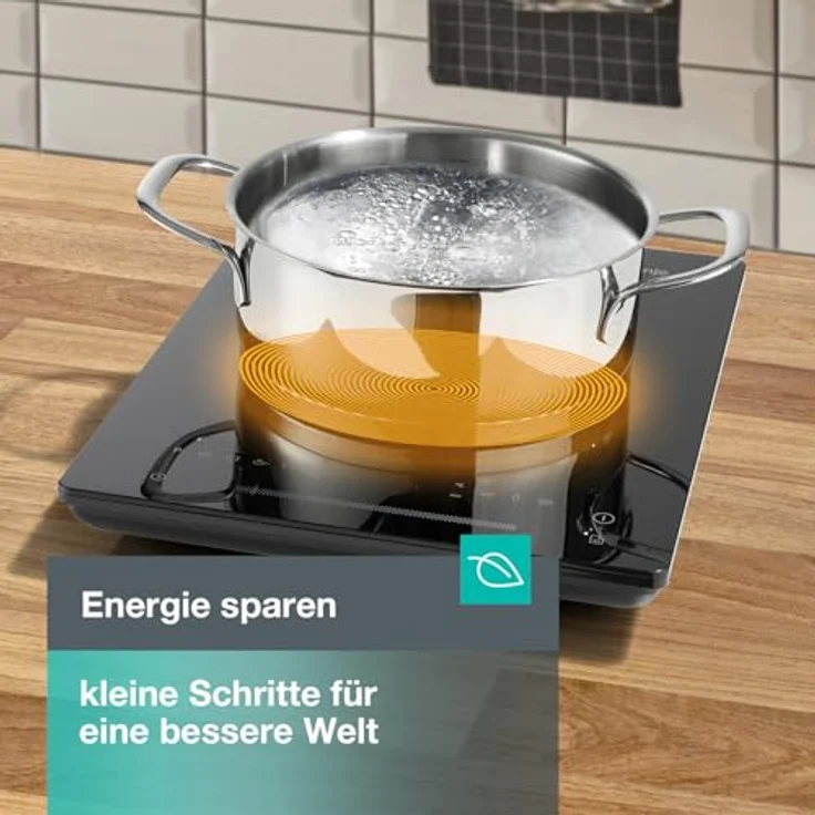 Gorenje Hob ICY2000SP Induction, Number of burners/cooking zones 1, Touch, Timer, Black, Kochfeld, Schwarz – Bild 5