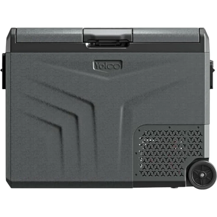 Yolco TCX60 Carbon, tragbarer Kompressor-Kühlschrank mit 60 Litern Volumen, leise mit max. 45 dB, effizient mit 60 Watt – Bild 4