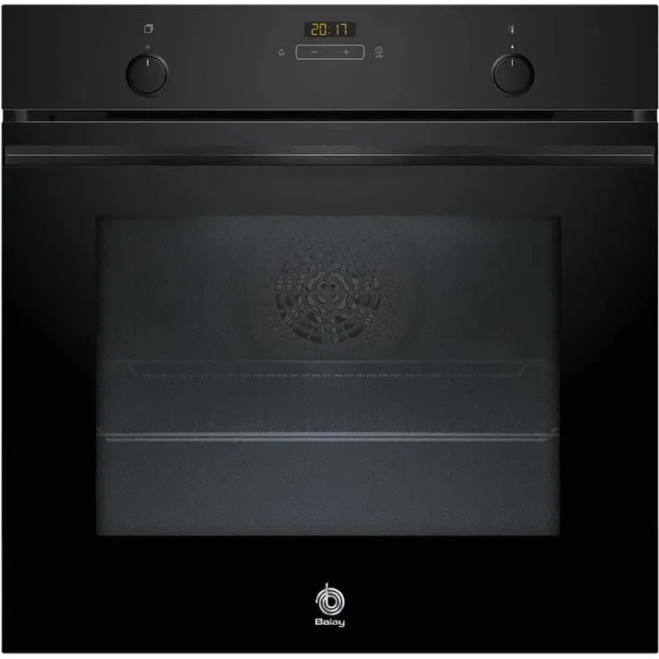 Balay 3HB513CN3, Elektrischer Einbaubackofen, 71 l, 3400 W, hydrolytische Selbstreinigung, schwarz