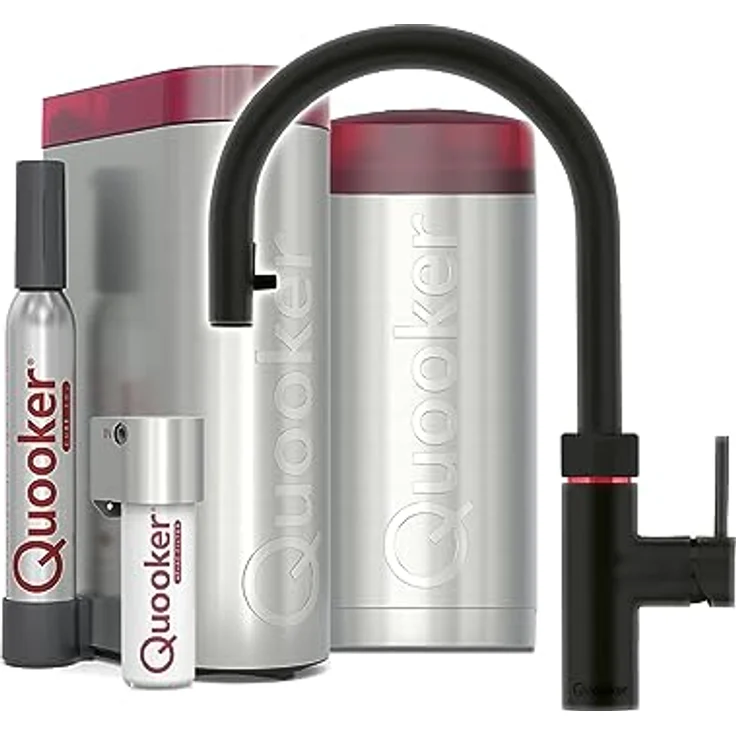 Quooker COMBI & CUBE | Flex BLK (Schwarz) inkl. Cube-Filter – Bild 1