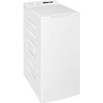 Exquisit LTO1207-030A, Toplader Waschmaschine 7,5 kg, Energieklasse A, 1200 U/Min, weiß, Startzeitvorwahl, Kurzprogramm