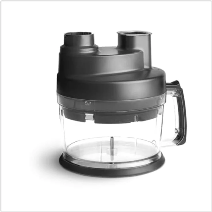 Springlane Stabmixer Set Sam aus Edelstahl, 800,00 W, inkl. Pürierstab, Zerkleinerer, Schneebesen, Rühr- & Knethaken, inkl. Küchenmaschine – Bild 2