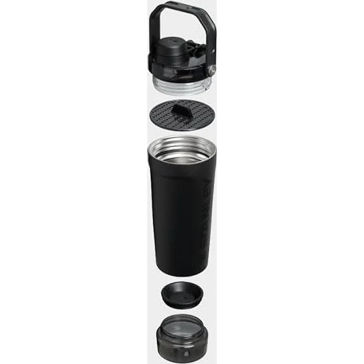 Stanley 1913 Vitalize Shaker, Trinkflasche 0,59 L in Schwarz, BPA-frei – Bild 3