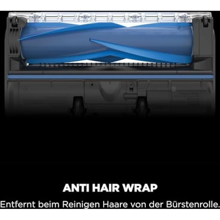 Shark kabelloser Akku-Staubsauger m. FloorDetect-, Anti-Hair-Wrap- & PowerFins, 40 Min Laufzeit, LED-Display, Staubsauger kabellos & Handstaubsauger-Modus m. Fugendüse, Weiß/Marineblau BU1120EU – Bild 4