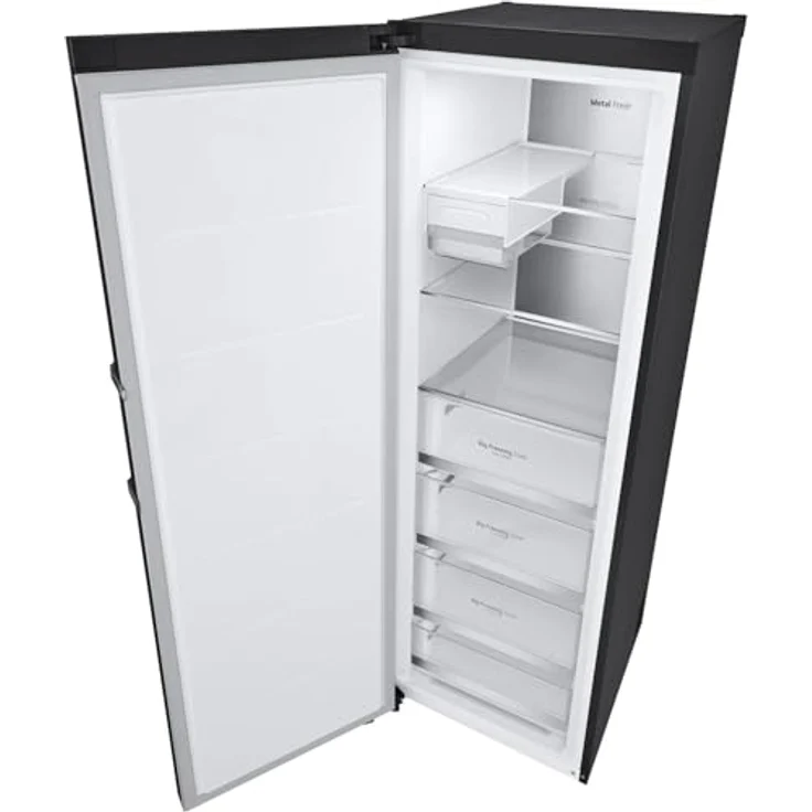 LG GFM61MCCSF, Gefrierschrank mit 324 l, No-Frost-System, 19 kg/24h, Schwarz – Bild 5