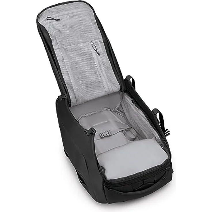 Osprey Sojourn Shuttle 45-2-Rollenreisetasche 60 cm Black – Bild 3
