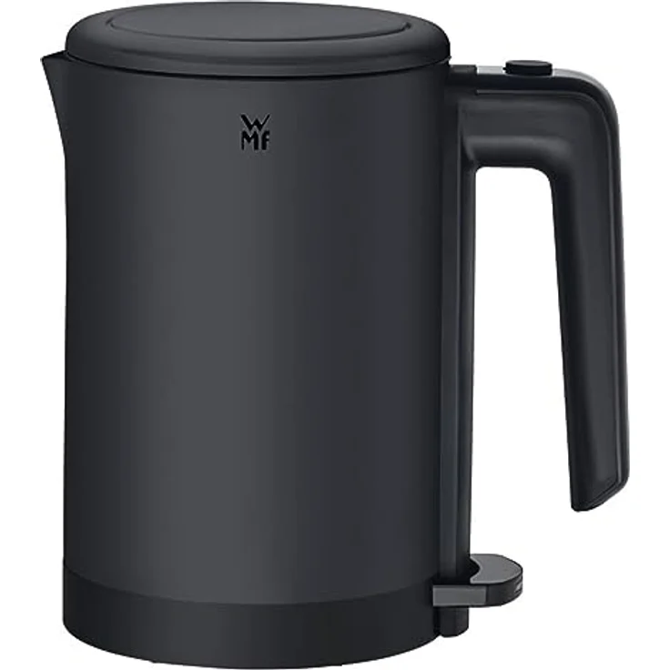WMF KÜCHENminis Wasserkocher, 1800 Watt, 0,8 Liter, verdecktes Heizelement aus Edelstahl, Einhändiges Öffnen, Automatische Kochabschaltung, Wasserstandsanzeige, Edelstahl, schwarz – Bild 2