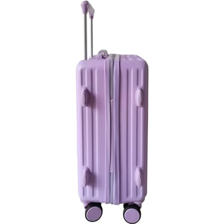 NTK-Collection Hartschalenkoffer 4er-Set Leandra, Lila Trolley mit Teleskopgriff – Bild 4