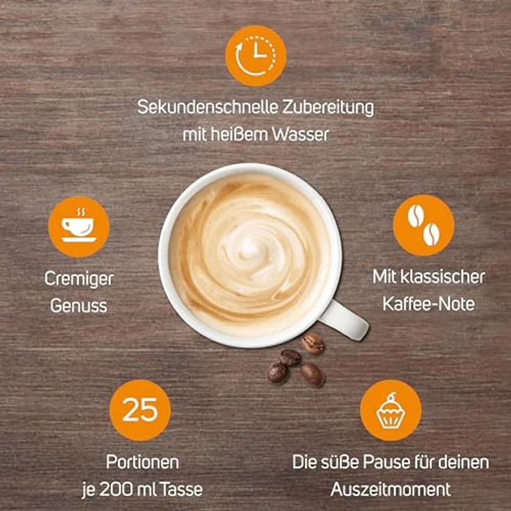 Krüger Cappuccino Classico, 500g – Bild 5