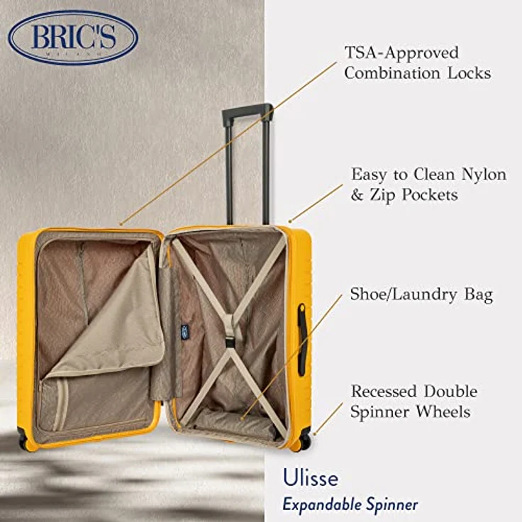 Mittelgroßer Hartschalen-Trolley, Einheitsgröße.Mango – Bild 3