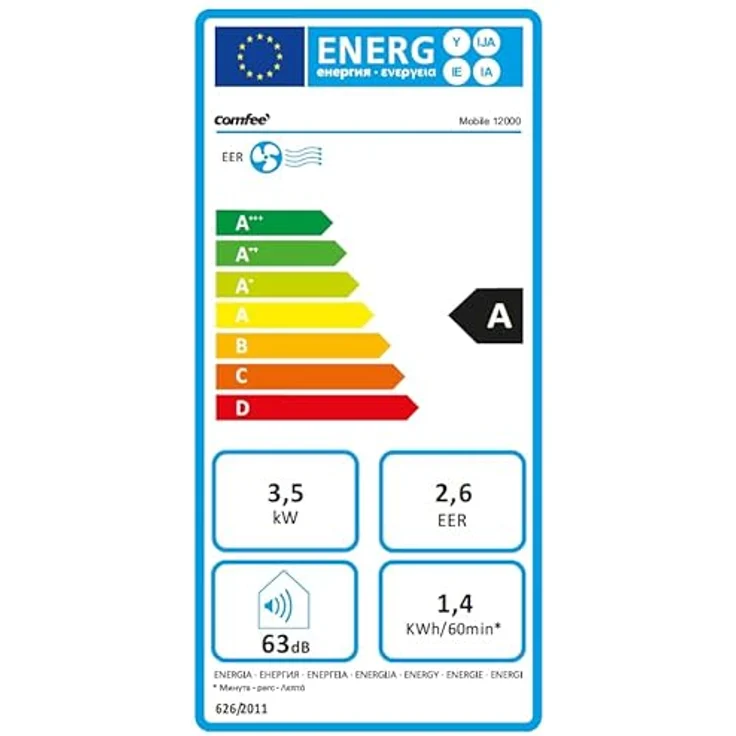 Comfee Mobile 12000, Mobile Klimaanlage – Bild 15
