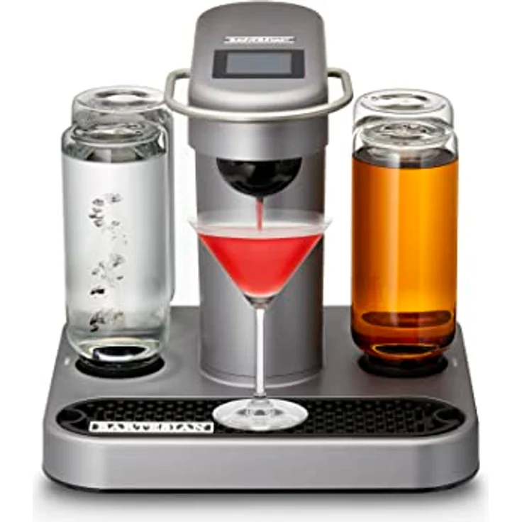 Bartesian Cocktailautomat – Automatische Cocktailzubereitung zu Hause – auf Knopfdruck, Kapselspender für Mixgetränke, Shaker für Margarita, Old Fashioned, Martini, Daiquiri und mehr – Bild 1