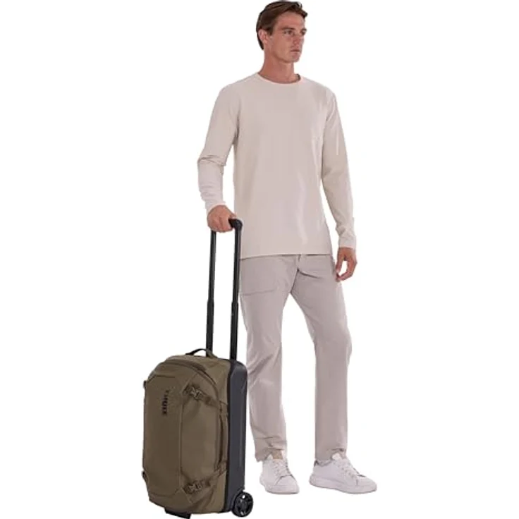 Thule Chasm Kabinentrolley 55 cm, 2 Rollen, 100% Polyester, braun – Bild 6