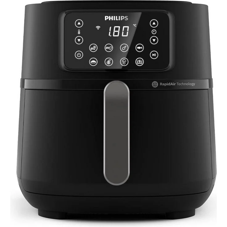 Philips Heißluftfritteuse Airfryer 5000 Serie XXL, 7,2L (1,4Kg), 16-in-1, 2000,00 W, Wifi Verbunden, 90% Weniger Fett Mit Rapid Air Technologie Rezepte-App