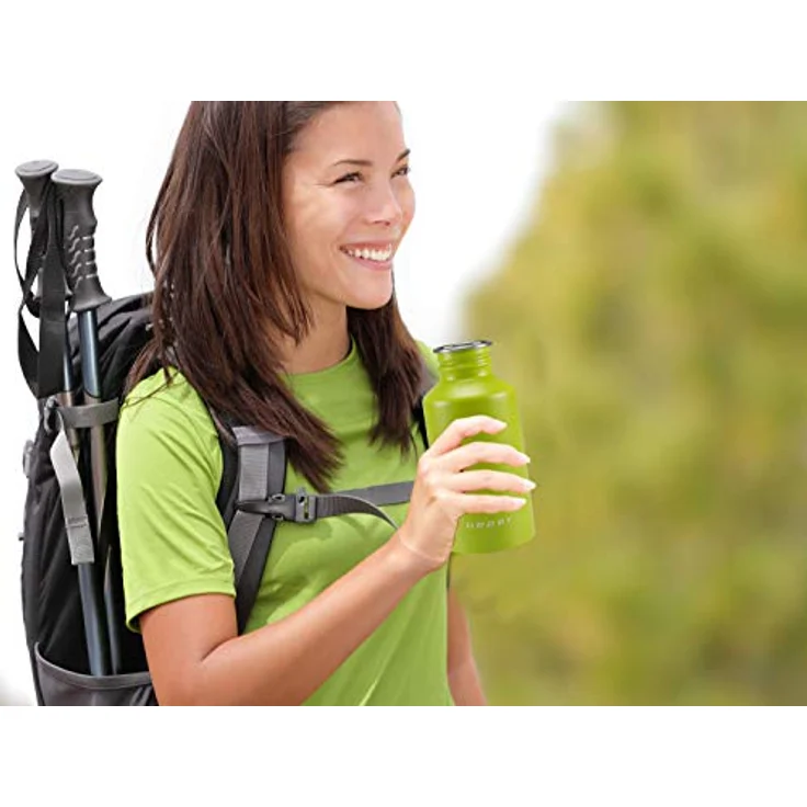 Beper Isolierflasche mit Karabiner Standard grün – Bild 7