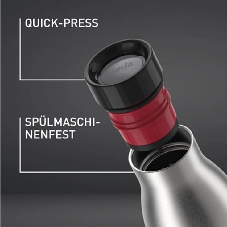 Trinkflasche Bludrop 0,7l sw – Bild 4