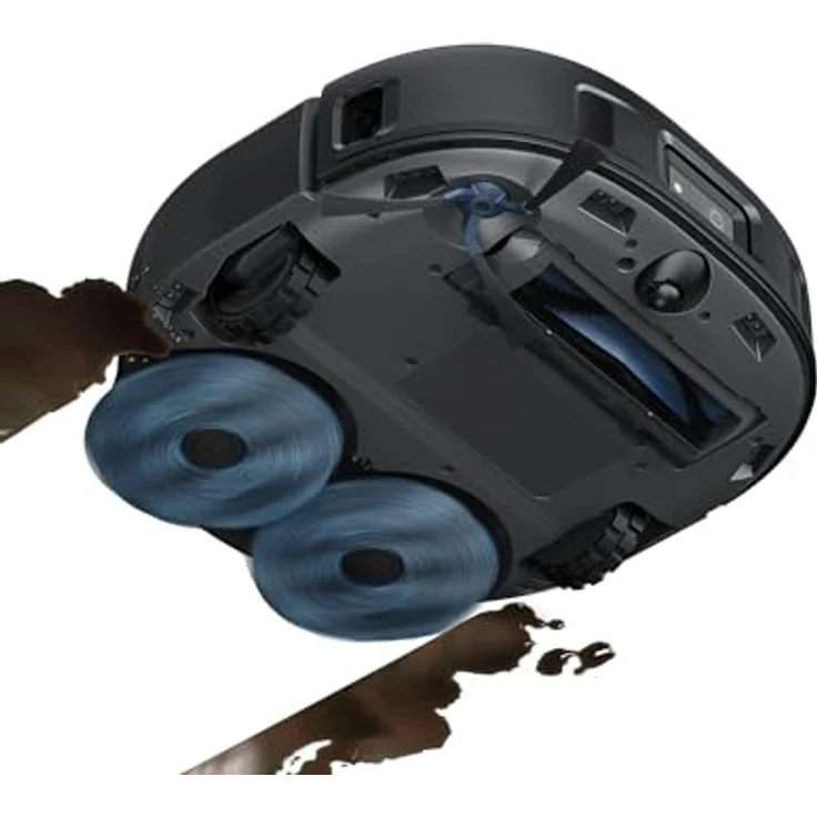 eufy 2 waschbare Vakuum-Mopp-Tücher, kompatibel mit X10 Pro Omni und X9 Pro, wiederverwendbar, weiches Wischpad für versiegelte Böden – Bild 4