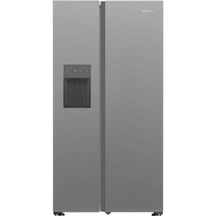 Bauknecht PKM SBS IW D90 Pearl, Side-by-Side Kühlschrank mit 375 l Kühlvolumen, DuoCooling und LED-Innenbeleuchtung