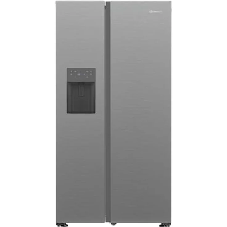 Bauknecht PKM SBS IW D90 Pearl, Side-by-Side Kühlschrank mit 375 l Kühlvolumen, DuoCooling und LED-Innenbeleuchtung – Bild 1